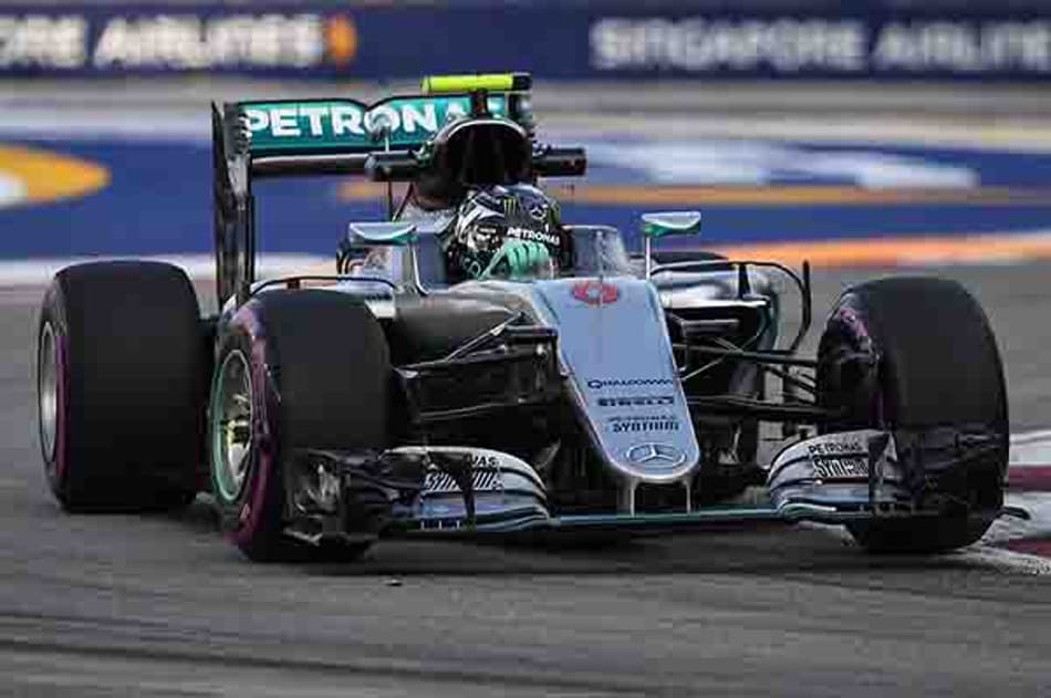 Siga o treino de classificação do GP de Cingapura