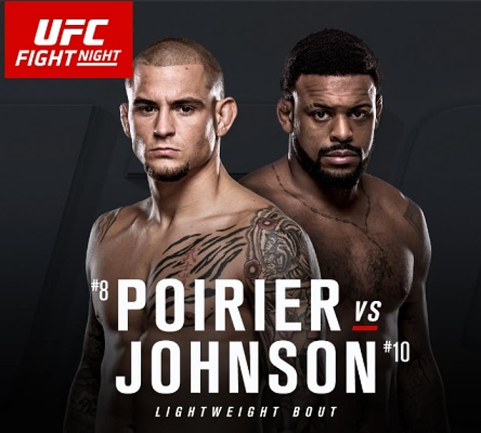 Combate transmite ao vivo o UFC: Poirier x Johnson com 3 brasileiros