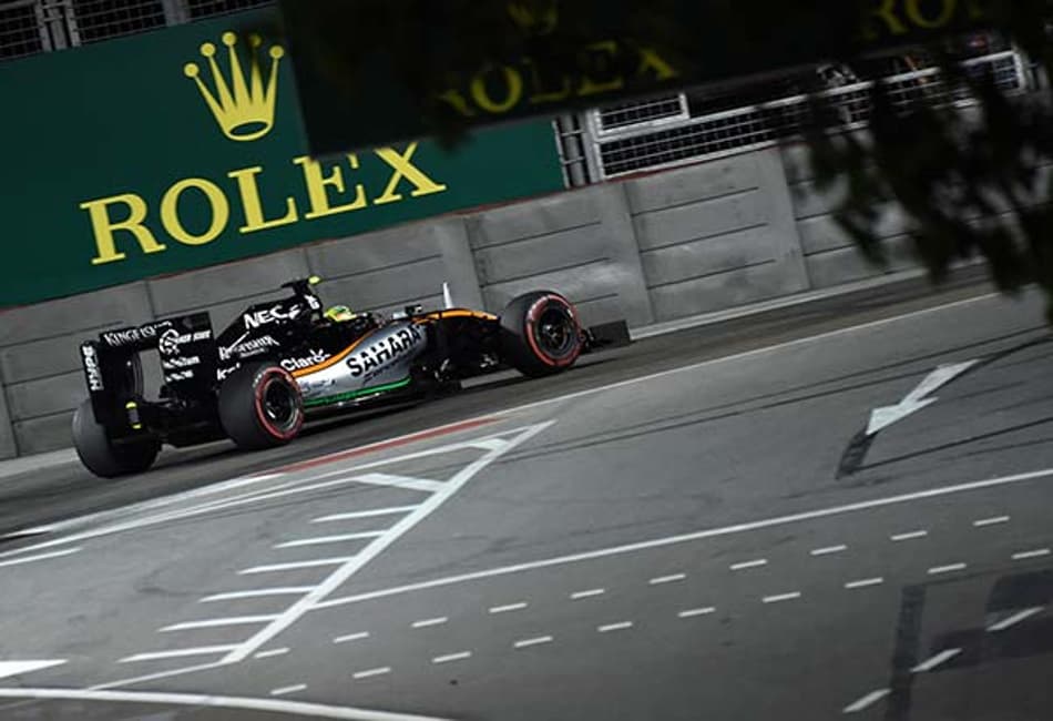 Perez toma duas punições e largará em 18º em Cingapura