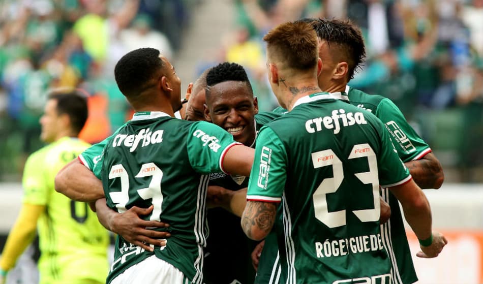 Palmeiras é o time que lidera mais estatísticas positivas no Brasileirão 2016