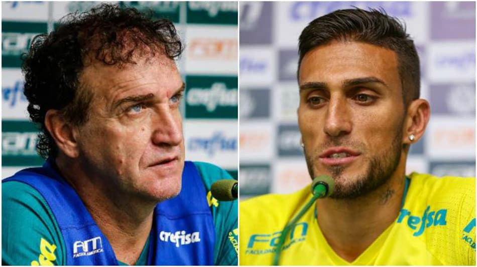 Cuca e Rafael Marques tiveram desentendimento no vestiário do Allianz Parque