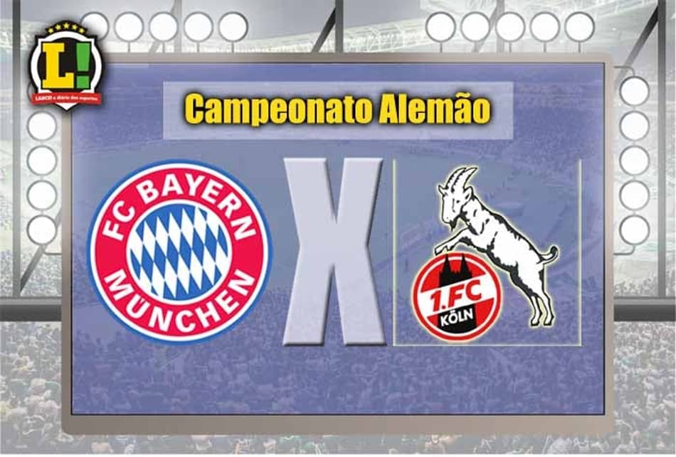 Bayern de Munique recebe o Colônia pelo Alemão. SIGA!