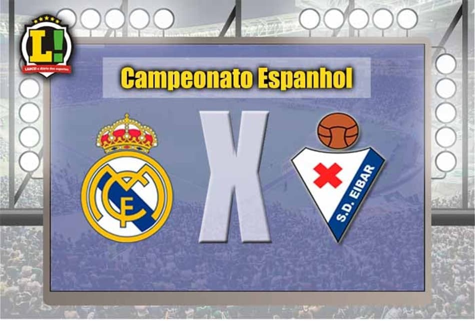 Real Madrid recebe o Eibar pelo Campeonato Espanhol. SIGA!
