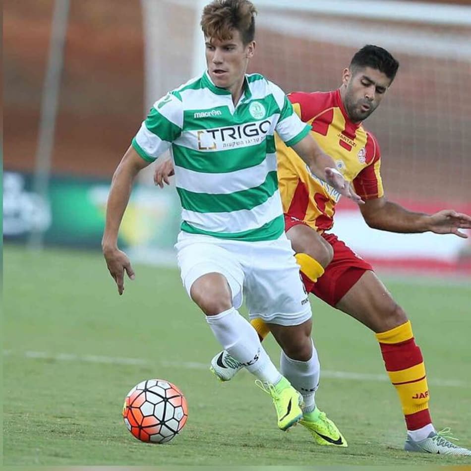 Diogo, meia do Hapoel Kfar Saba, de Israel (Foto: Divulgação)