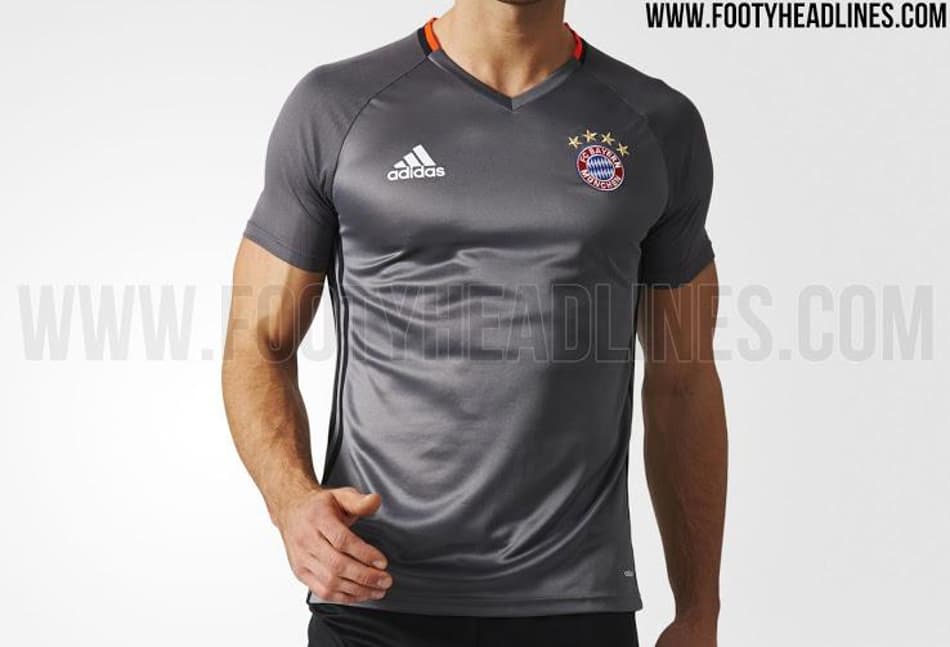 Site vaza nova camisa de treino do Bayern de Munique