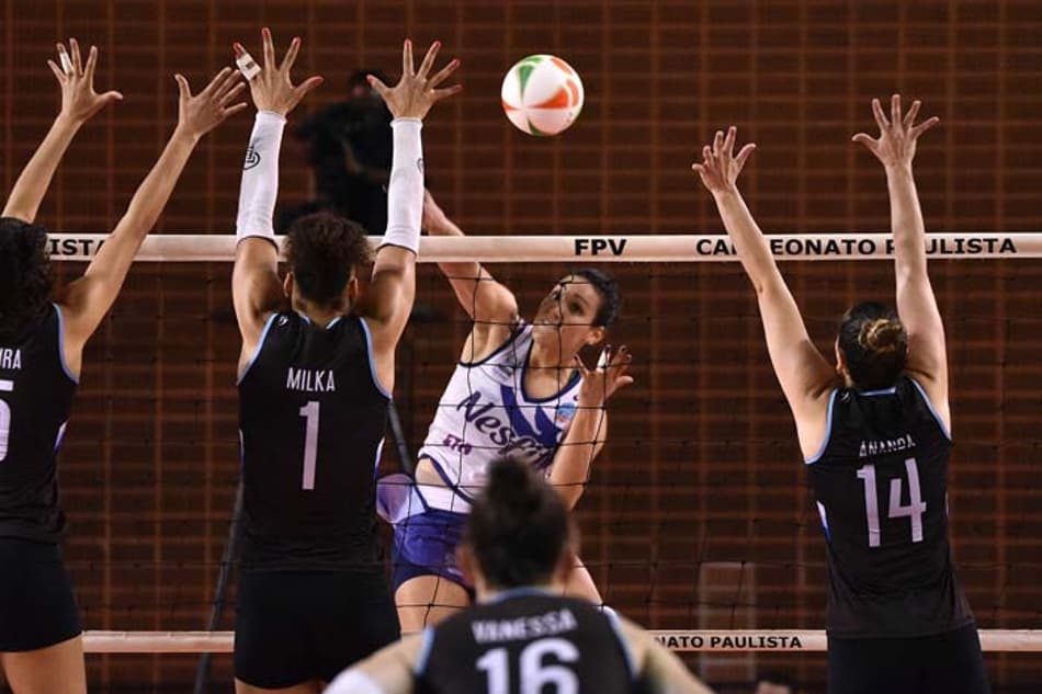 Pinheiros vence Vôlei Nestlé e abre 1 a 0 na final do Campeonato Paulista