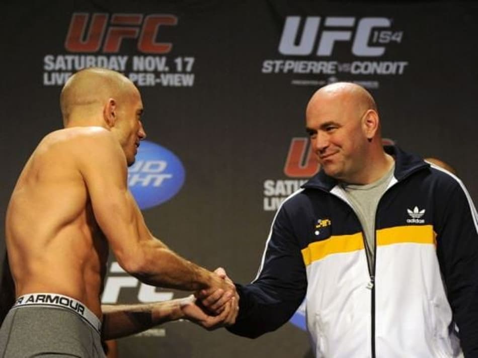 Dana White garante que sua relação com GSP 'nunca foi tão boa'