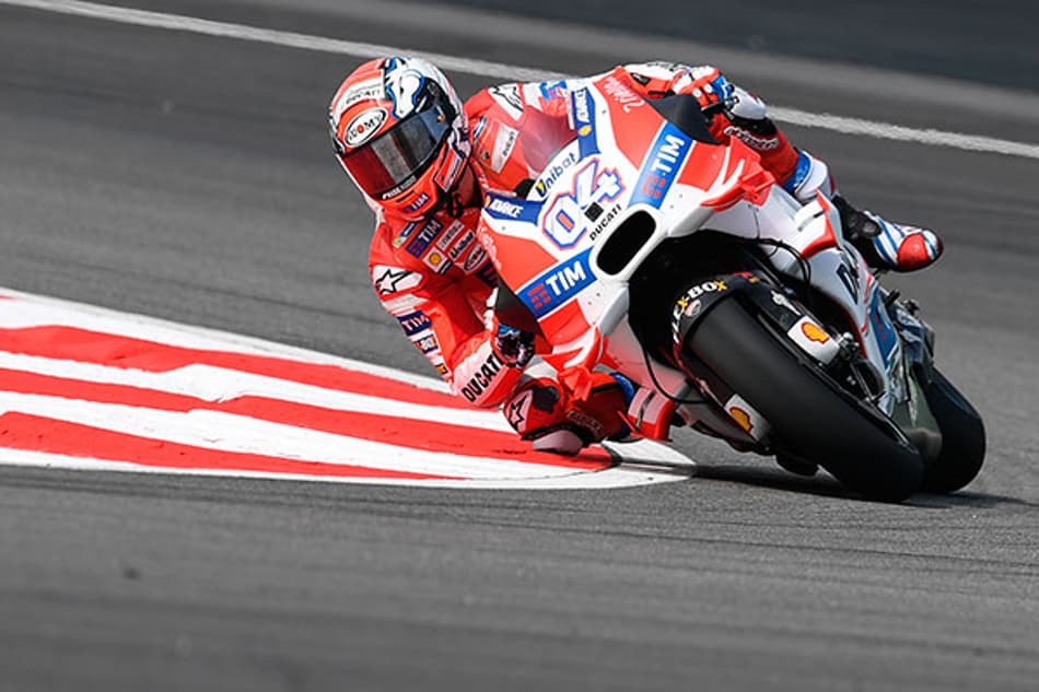 Andrea Dovizioso crava a pole-position do GP da Malásia