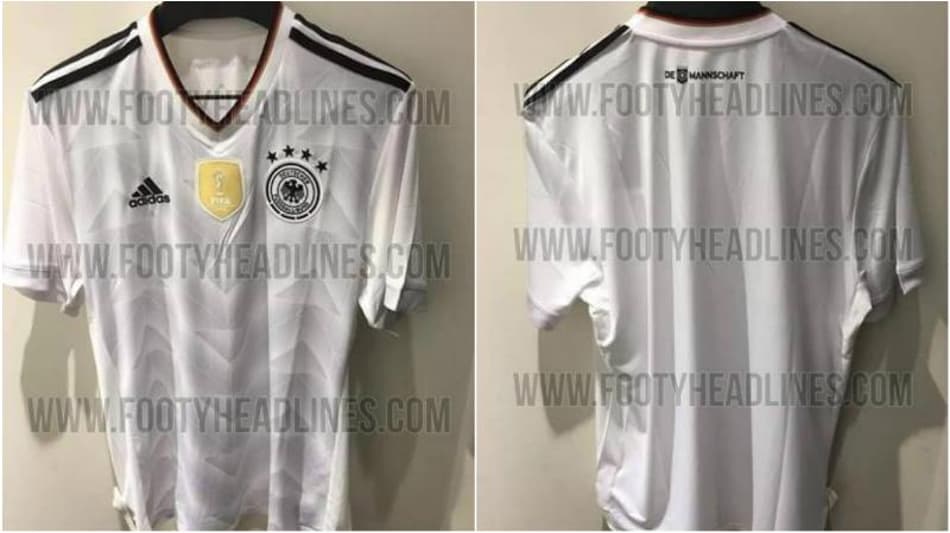 Nova camisa da seleção da Alemanha vaza na internet. Veja imagens!
