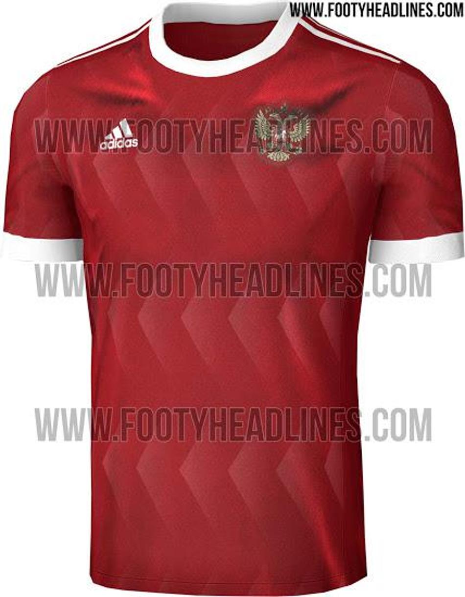 Aspecto retrô: Nova camisa da seleção da Rússia vaza na internet. Veja imagens!