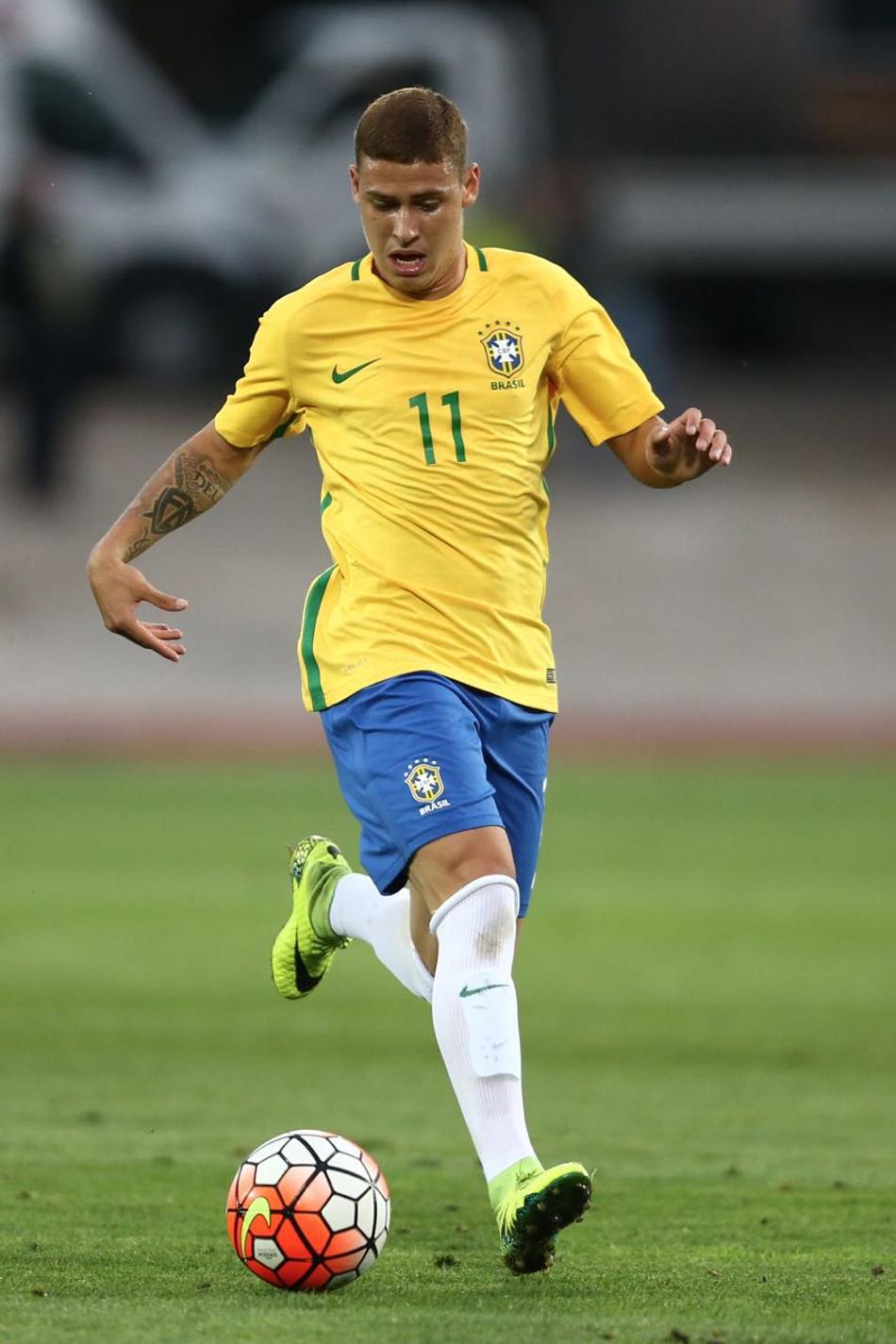 Matheus Savio pela Seleção Brasileira (Divulgação)