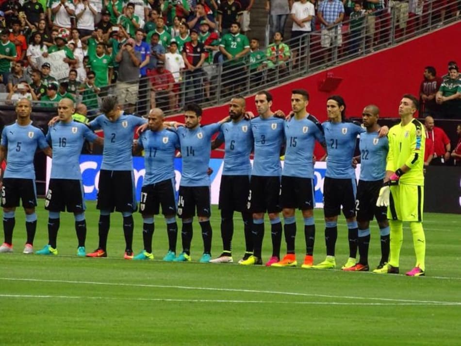 Seleção do Uruguai marca amistoso contra a Itália