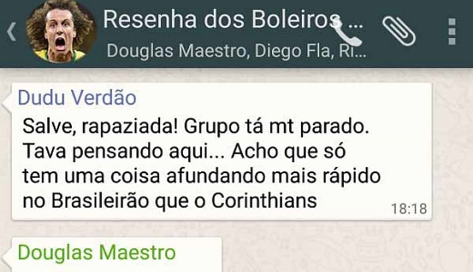WhatsApp da Zoeira #33: A resenha dos boleiros dessa semana