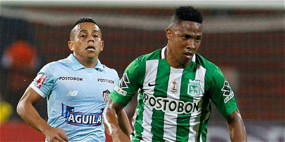 Em jogo eletrizante, Atlético Nacional empata com o Junior Barranquilla e segura a ponta do Colombiano