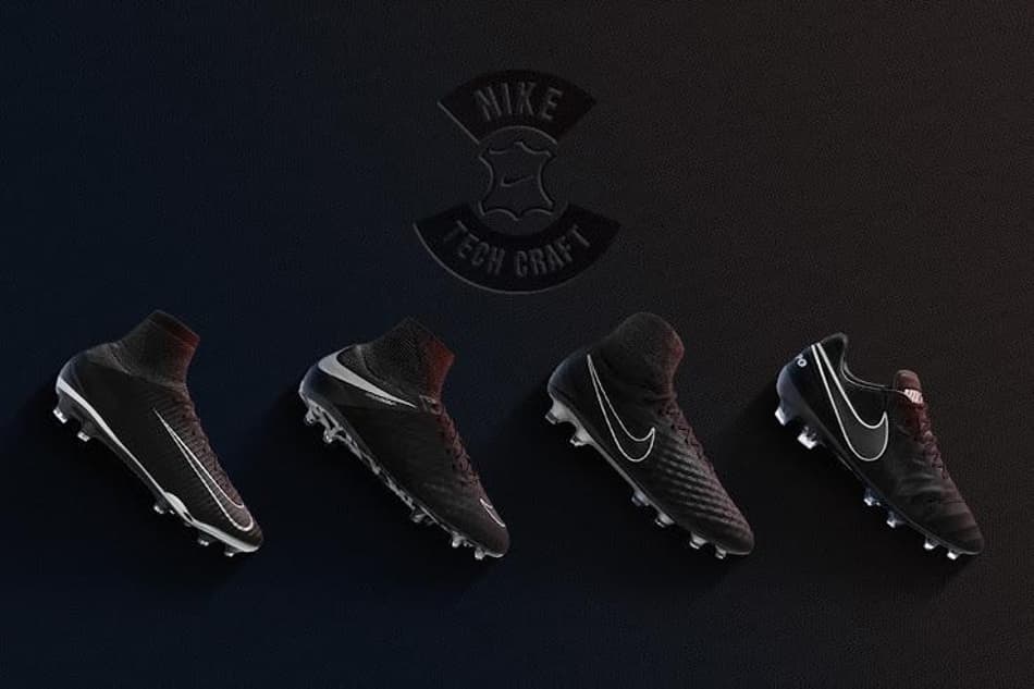 Novidade em preto e branco: Nike revela coleção de chuteiras com couro de canguru