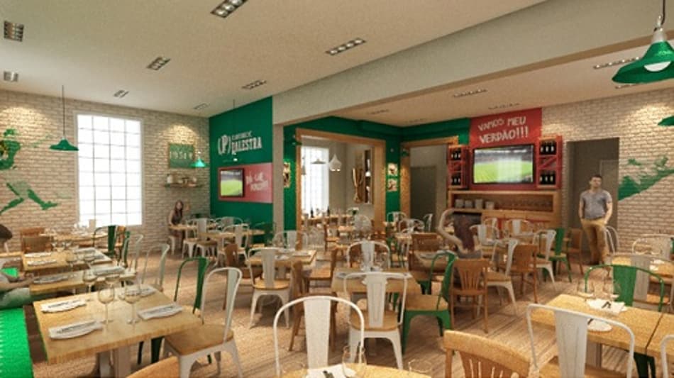 Restaurante do Palmeiras fatura R$ 62 mil em um único dia