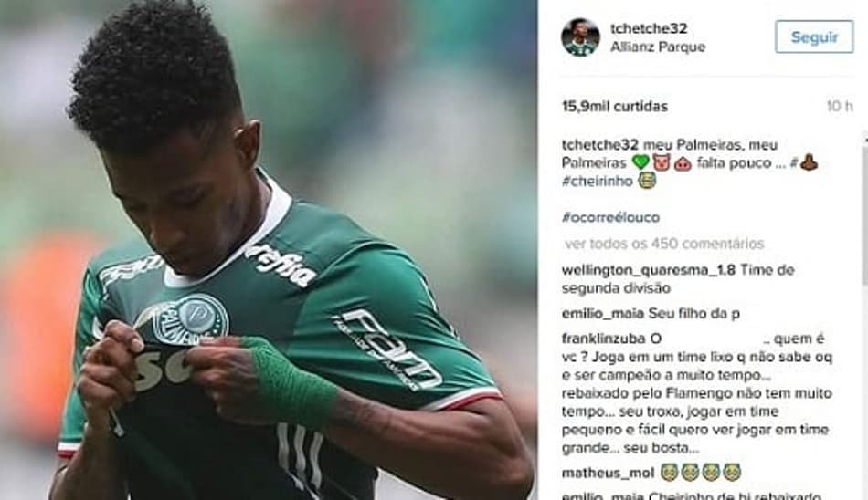 Gabriel e Tchê Tchê usam as redes sociais para ironizar ‘cheirinho’