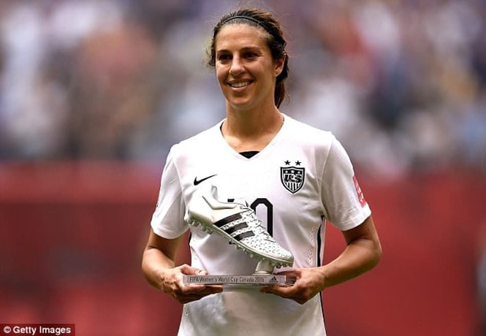 Ex-companheira de Carli Lloyd detalha características do reforço do Manchester City