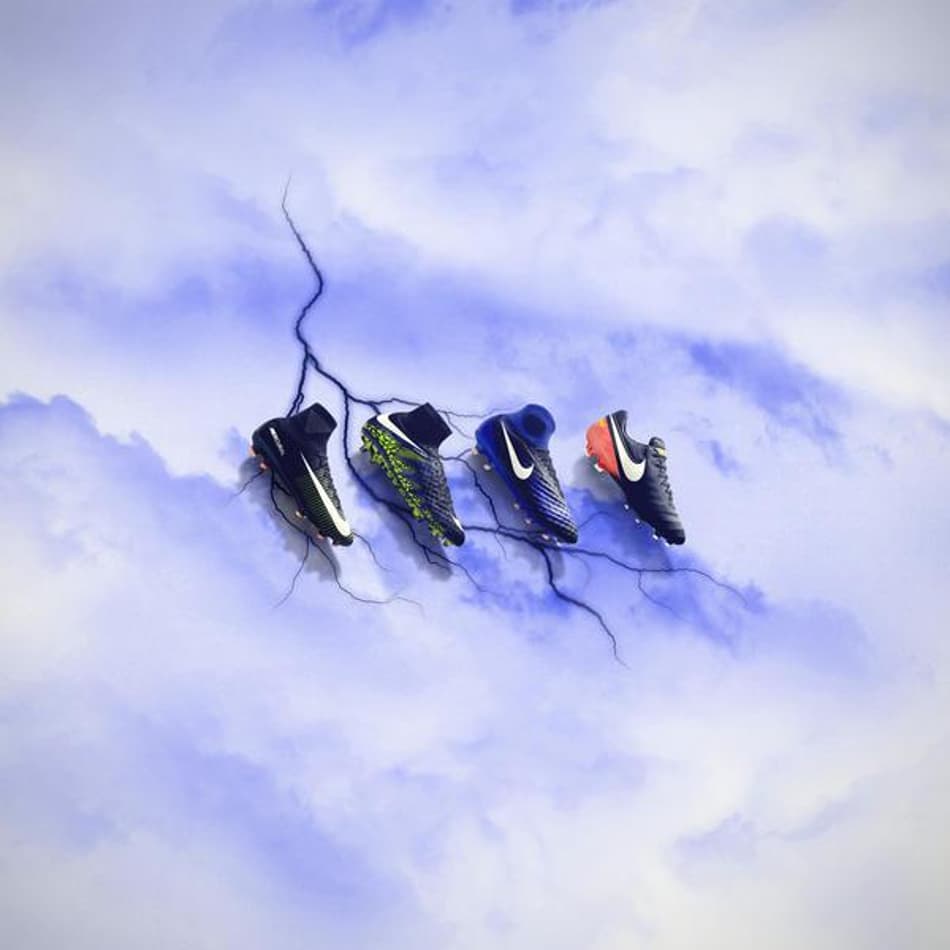 Nike lança coleção de chuteiras que ‘iluminam até mesmo a escuridão’