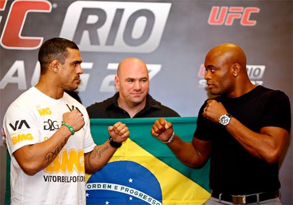 Vitor Belfort desafia Anderson para revanche no Brasil: 'Fãs querem ver'