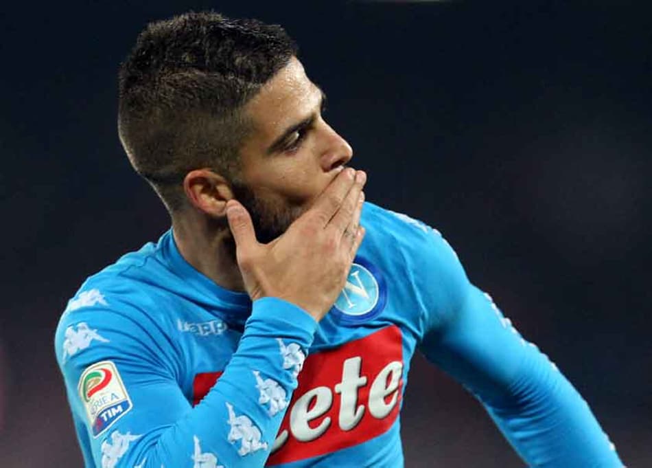 Insigne garante vitória do Napoli contra a Udinese na Copa da Itália
