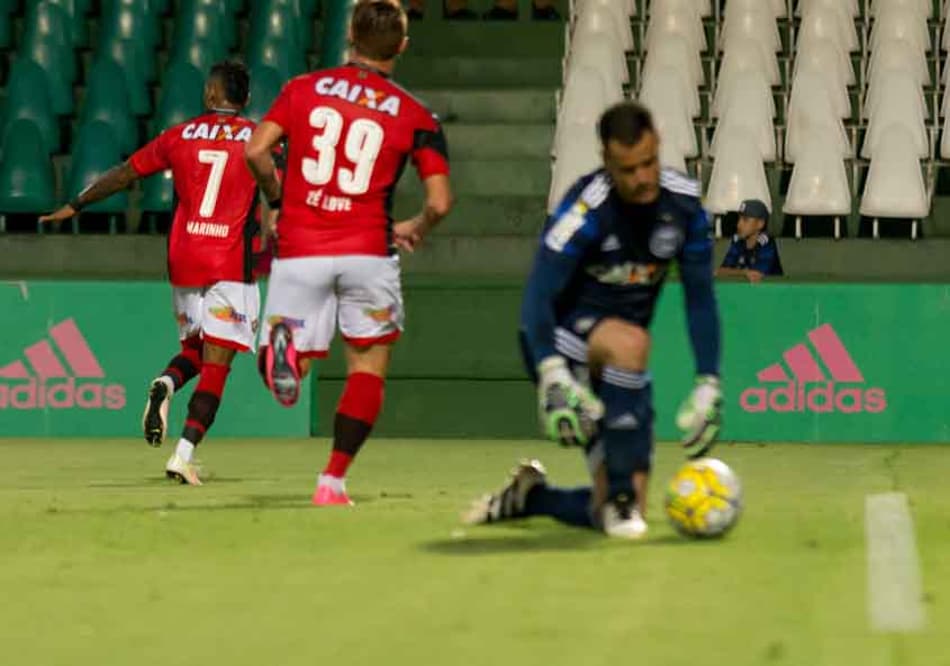 Livre da queda, Coritiba vê "relaxamento normal" em revés para Vitória