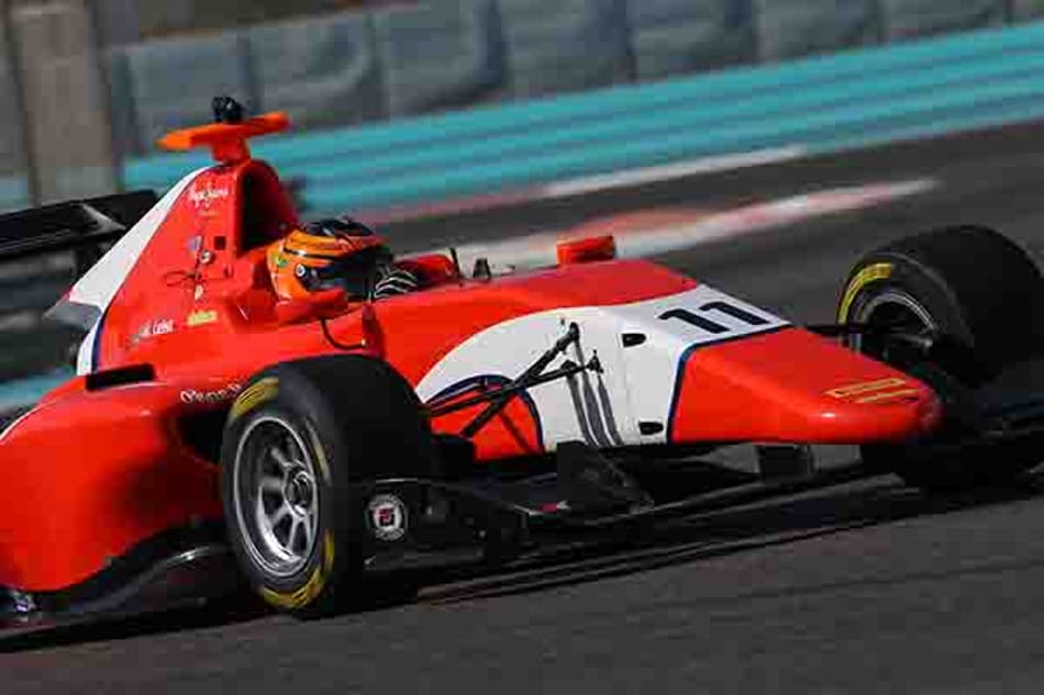 Matheus Leist é destaque em estreia nos testes da GP3 em Abu Dhabi