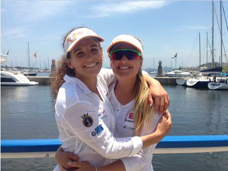 Martine Grael e Kahena Kunze se preparam para Tóquio-2020