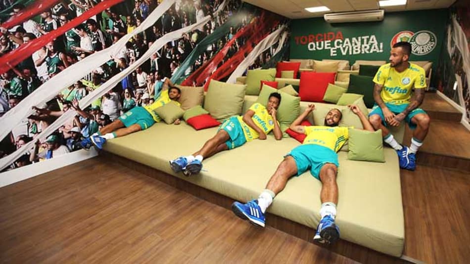 Estrutura: Palmeiras divulga imagens de novas instalações para o elenco. Tem até minicinema