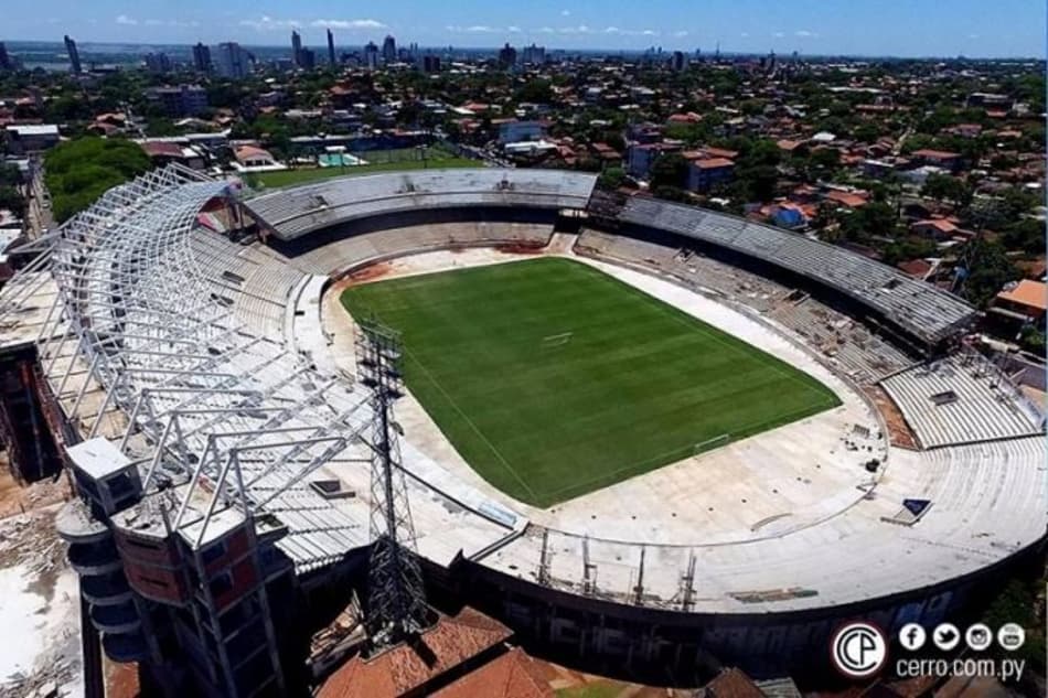 Operário morre em obra no estádio do Cerro Porteño