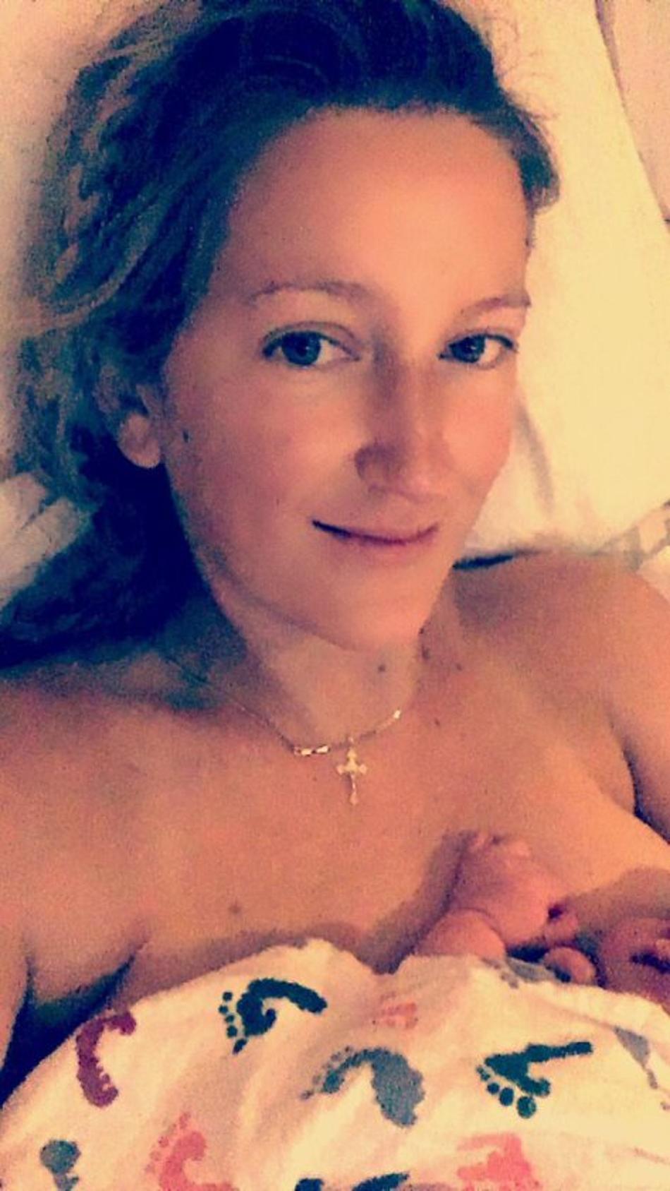 Victoria Azarenka e seu primeiro filho