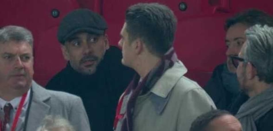Guardiola observa Liverpool no Anfield, e Klopp brinca com ‘espião’