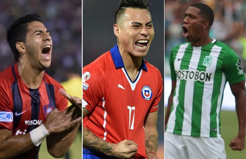 Cecilio Dominguez, Berrío e Vargas: o 2016 dos alvos do Flamengo