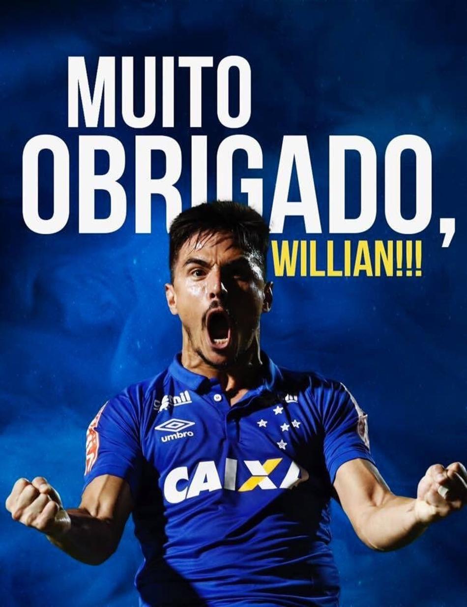 ‘Muito obrigado’: Willian recebe mensagens antes de ir ao Palmeiras