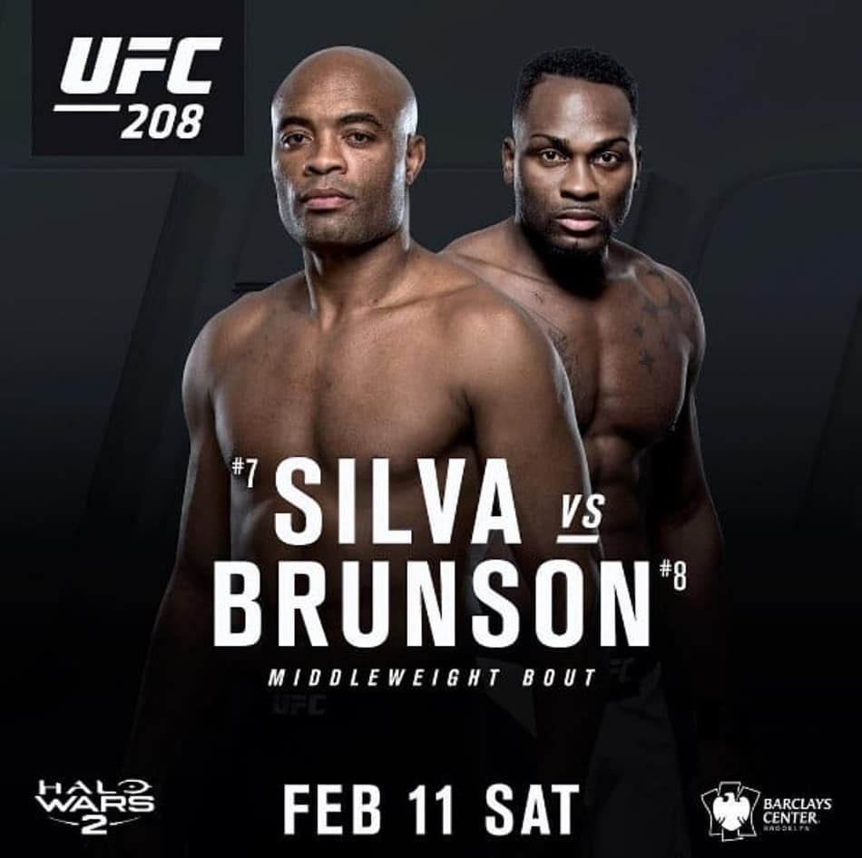 Derek Brunson avisa Spider antes do UFC 208: ‘Só preciso de um golpe’