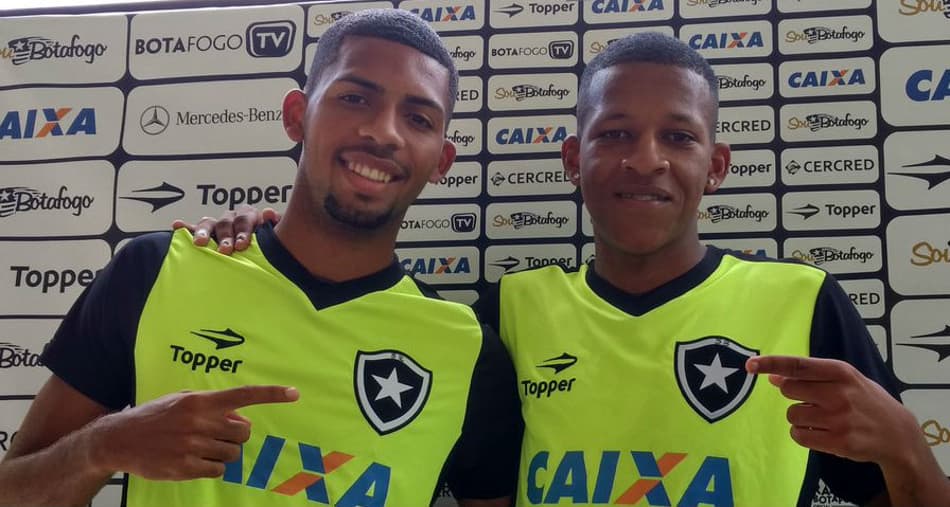 Inseparáveis, Matheus Fernandes e Bochecha crescem no Botafogo