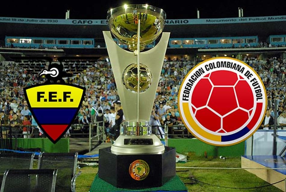 Em jogo de muitos gols, Equador ganha da Colômbia nos acréscimos
