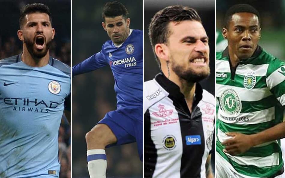 Agüero, Diego Costa, Elias, Lucas Lima… O Vaivém de domingo