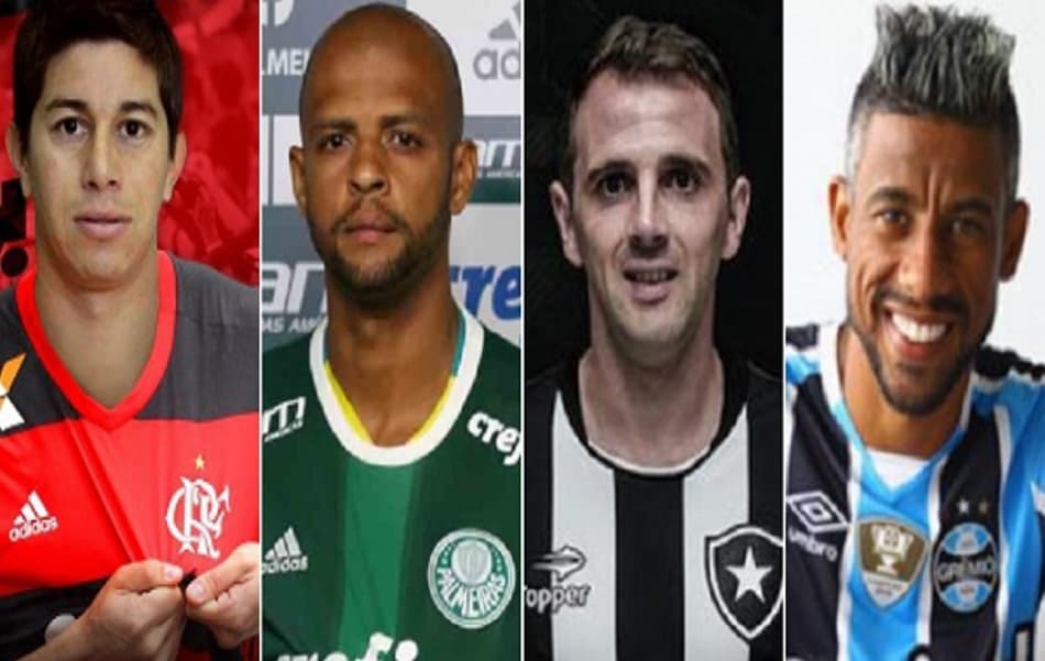 Números da Bola: As estatísticas dos principais reforços dos clubes brasileiros para 2017