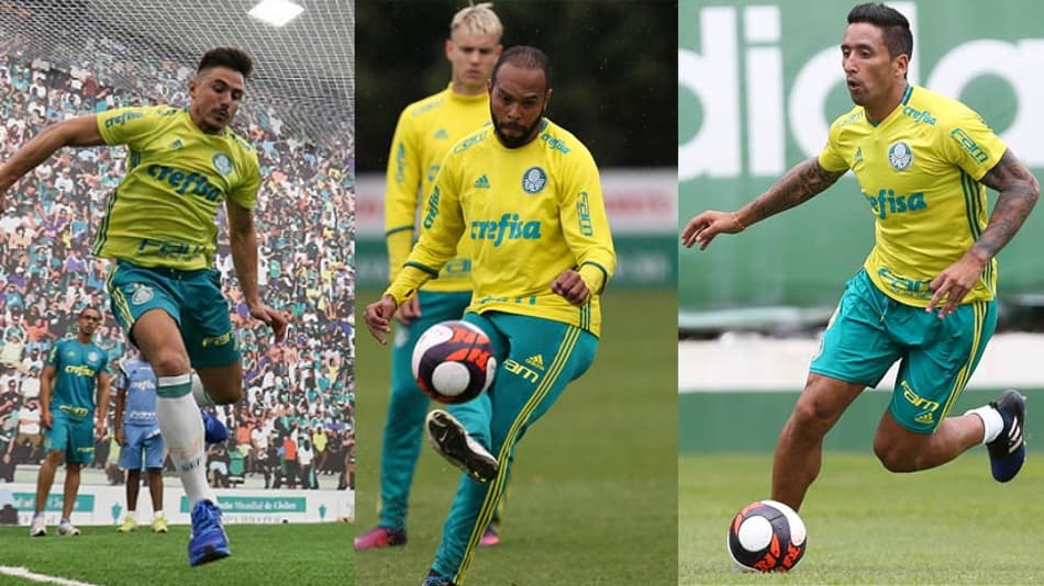 Willian, Alecsandro e Barrios brigam por uma vaga