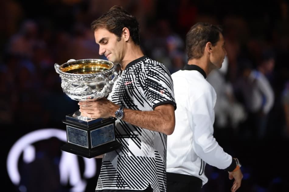 Tênis: Mundo esportivo comemora conquista de Federer