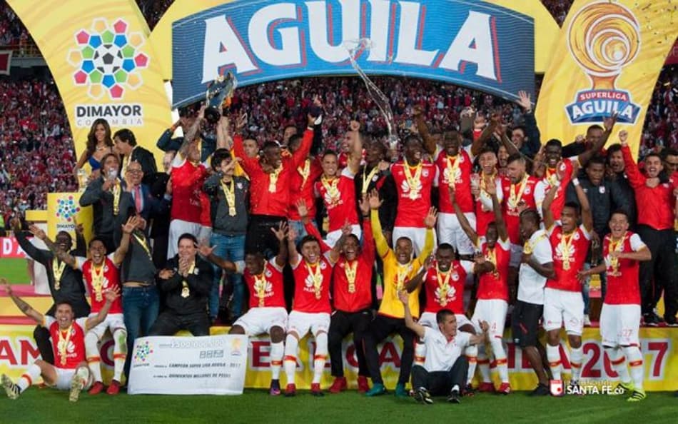 Santa Fe conquista a Superliga da Colômbia