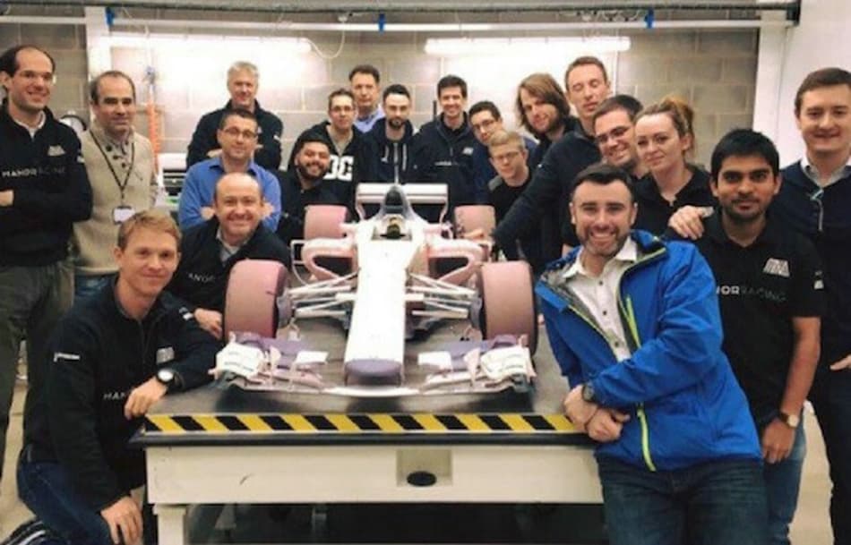Manor revela esboço de como seria o carro da equipe em 2017