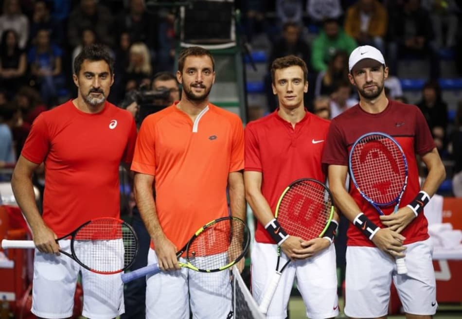 Sem Djokovic, Sérvia vence nas duplas e elimina Rússia na Copa Davis