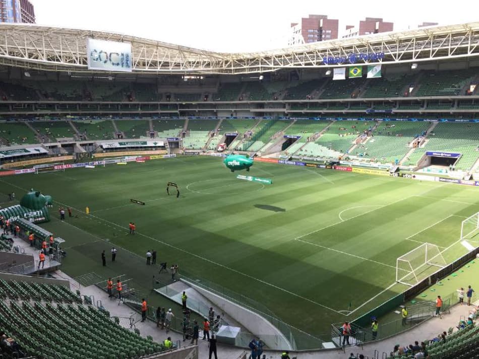 Allianz terá grama retirada, e Verdão deve sair de casa em mata-mata