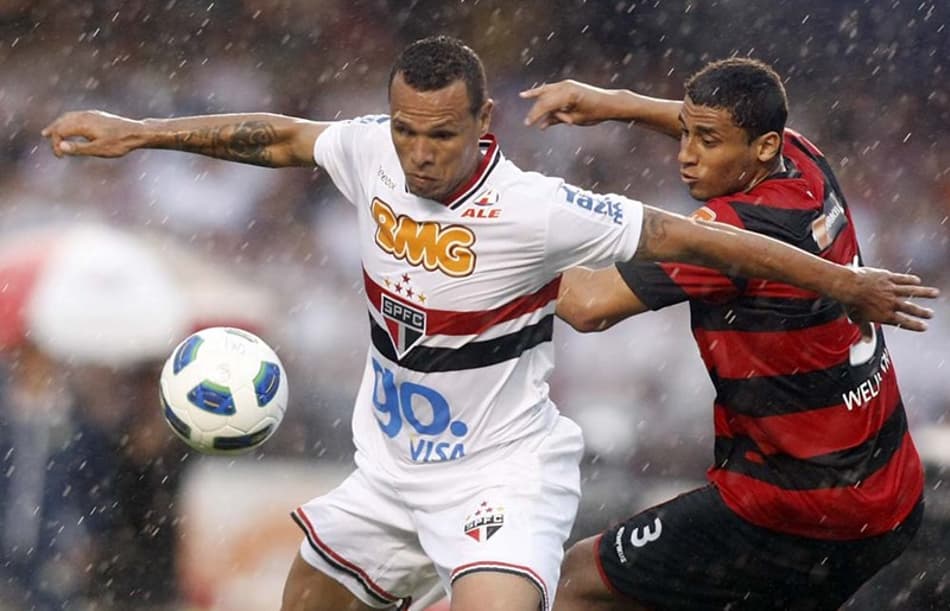 Luis Fabiano teve média de mais de 20 gols por ano em sua última passagem pelo Brasil