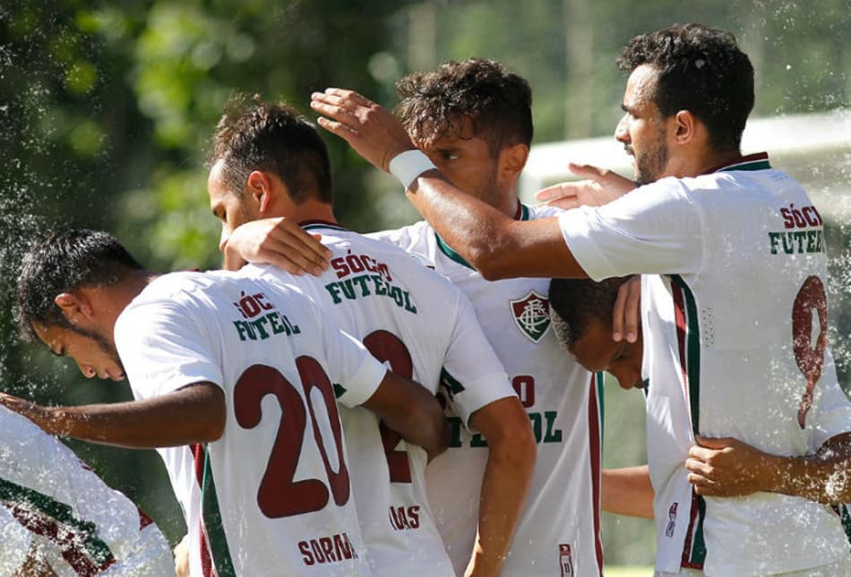 ATUAÇÕES: Autor de dois gols, Henrique Dourado é o destaque do Flu