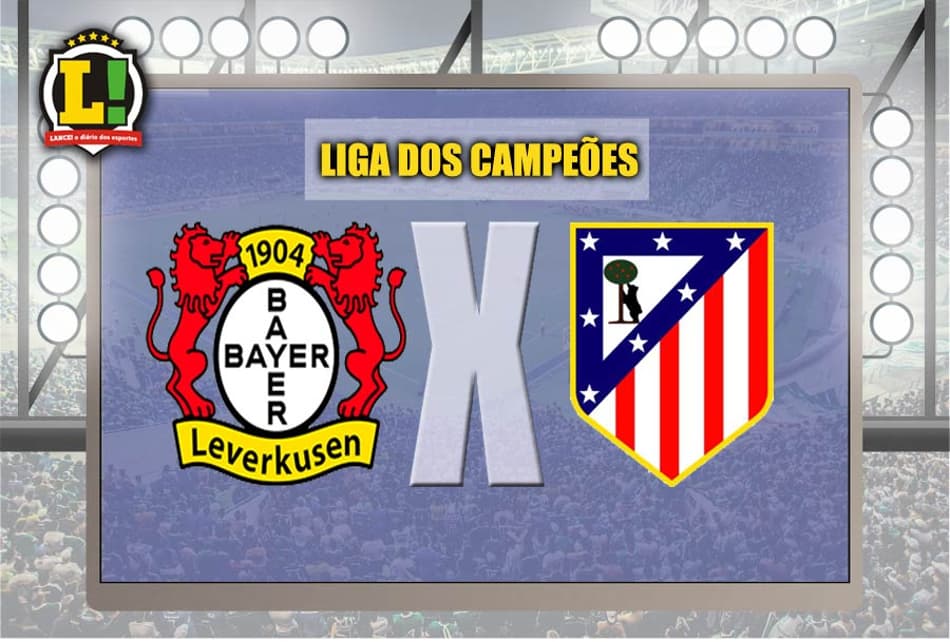 Atlético de Madrid e Leverkusen se reencontram na Liga dos Campeões