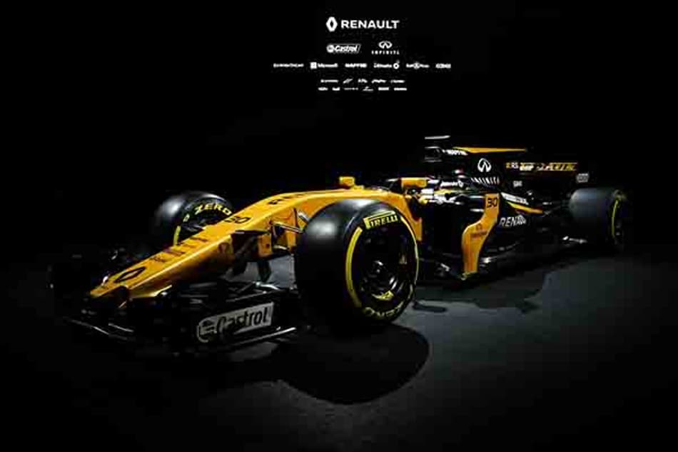 Renault apresenta pintura de carro para 2017