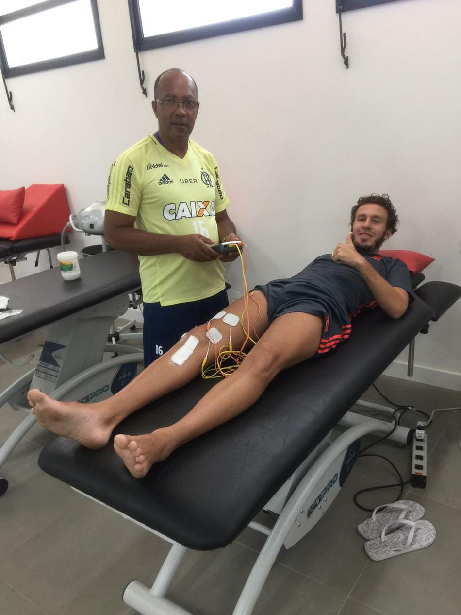 Fla abre as portas para Galhardo tratar lesão no joelho no clube